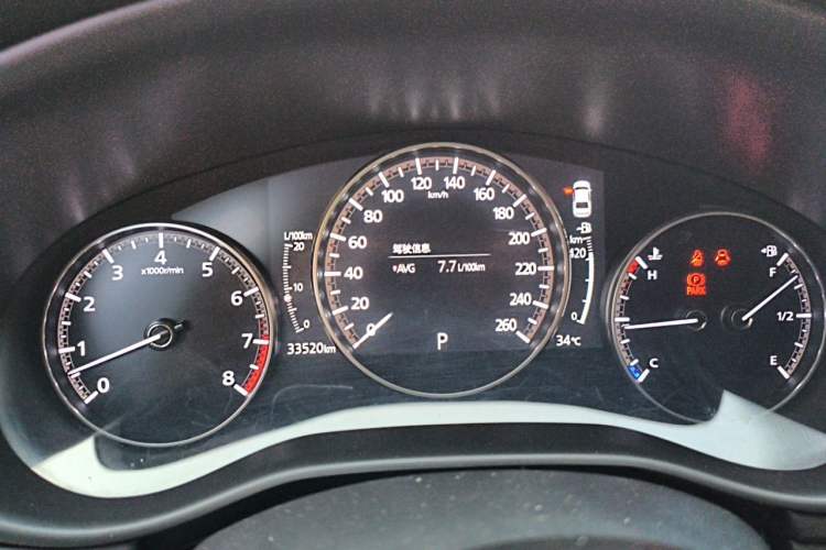 Used Mazda 3 Axela 2021 2.0L Automatic Zhiya Edition Odometer Close Up