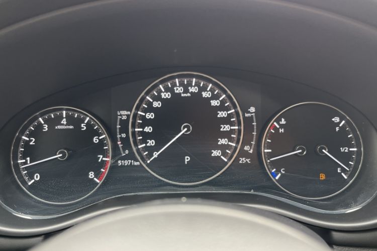 Used Mazda 3 Axela 2021 2.0L Automatic Zhiya Edition Odometer Close Up
