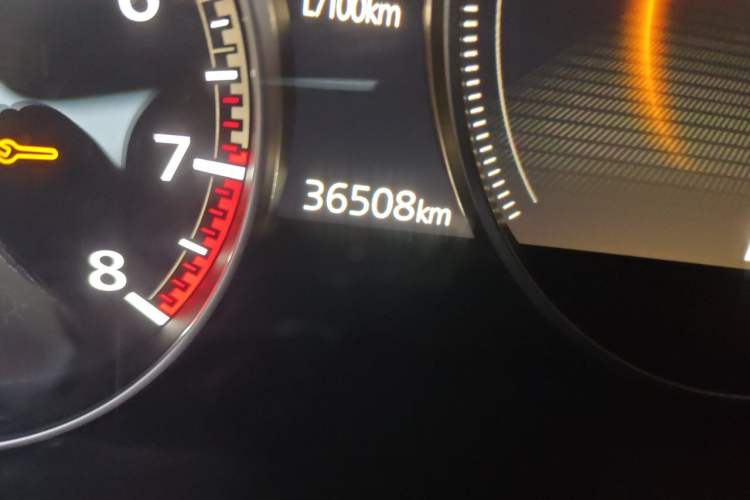 Used Mazda 3 Axela 2021 2.0L Automatic ZhiXuan Edition Odometer Close Up