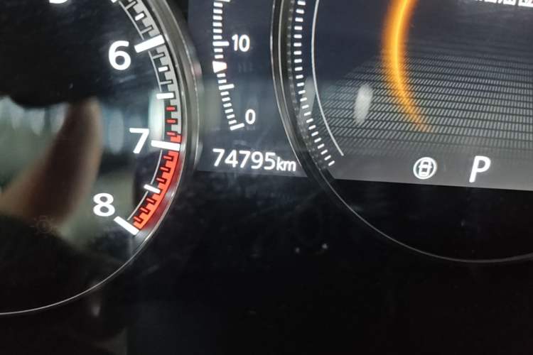 Used Mazda 3 Axela 2021 2.0L Automatic Zhiya Edition Odometer Close Up