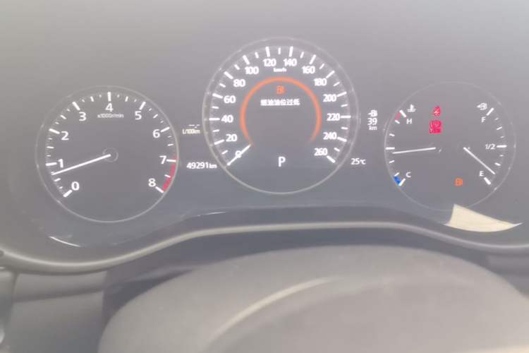 Used Mazda 3 Axela 2021 2.0L Automatic Zhiya Edition Odometer Close Up