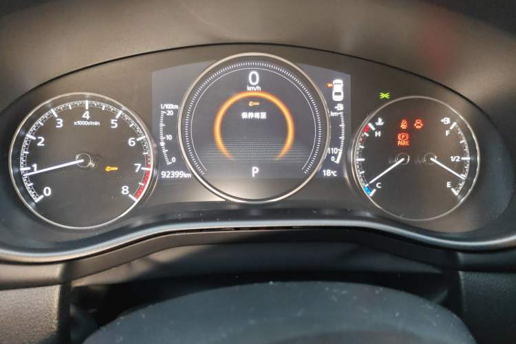 Used Mazda 3 Axela 2021 1.5L Automatic ZhiMei Edition Odometer Close Up