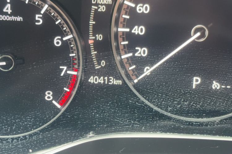 Used Mazda 3 Axela 2021 2.0L Automatic Zhiya Edition Odometer Close Up