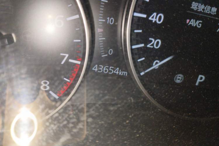Used Mazda 3 Axela 2021 2.0L Automatic Zhiya Edition Odometer Close Up