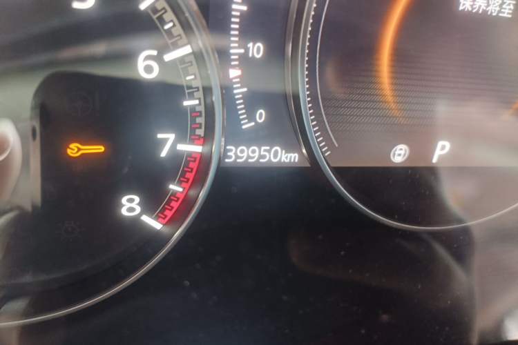 Used Mazda 3 Axela 2021 2.0L Automatic ZhiXuan Edition Odometer Close Up