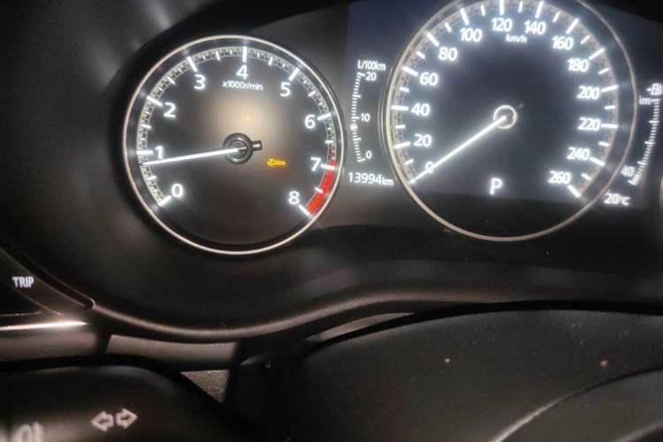 Used Mazda 3 Axela 2021 2.0L Automatic Zhiya Edition Odometer Close Up