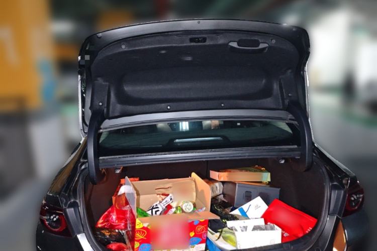 Used Mazda 3 Axela 2021 2.0L Automatic Zhiyao Edition Trunk
