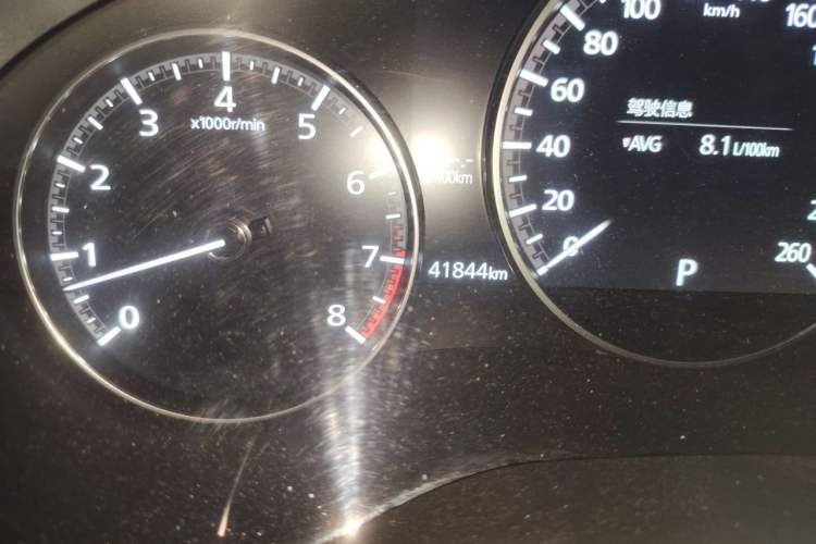 Used Mazda 3 Axela 2021 2.0L Automatic Zhiqing Edition Odometer Close Up