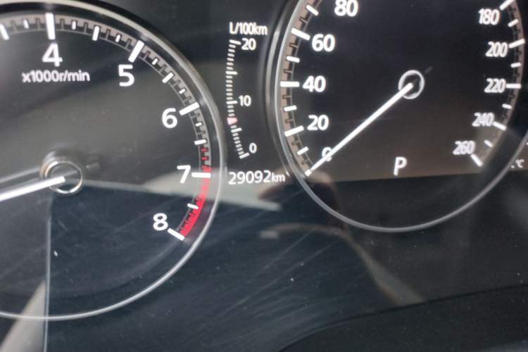 Used Mazda 3 Axela 2021 2.0L Automatic Zhiya Edition Odometer Close Up
