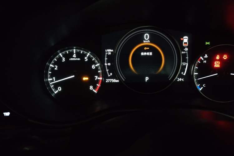 Used Mazda 3 Axela 2021 2.0L Automatic ZhiZun Edition Odometer Close Up