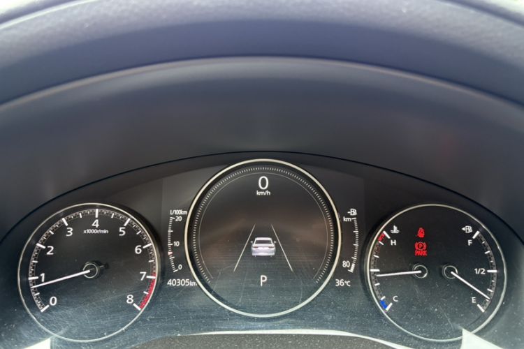 Used Mazda 3 Axela 2021 2.0L Automatic Zhiqing Edition Odometer Close Up