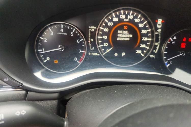 Used Mazda 3 Axela 2021 2.0L Automatic Zhiyao Edition Odometer Close Up