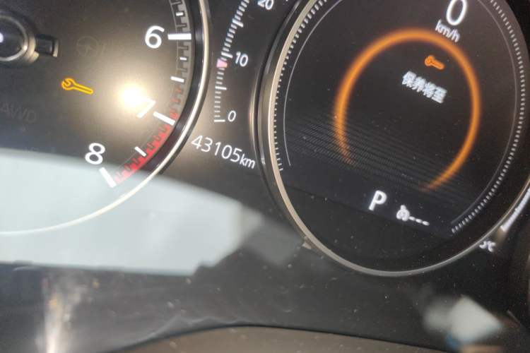 Used Mazda 3 Axela 2021 2.0L Automatic Zhiya Edition Odometer Close Up