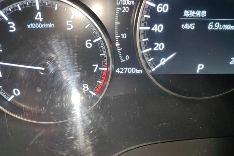 Used Mazda 3 Axela 2021 1.5L Automatic Zhiyue Edition Odometer Close Up