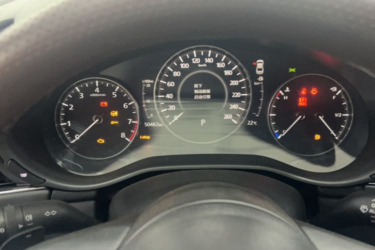 Used Mazda 3 Axela 2021 2.0L Automatic ZhiXuan Edition Odometer Close Up
