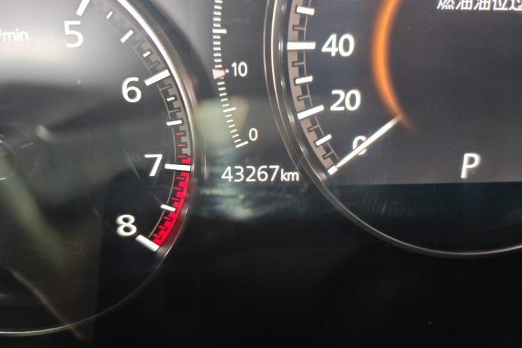 Used Mazda 3 Axela 2021 2.0L Automatic ZhiXuan Edition Odometer Close Up