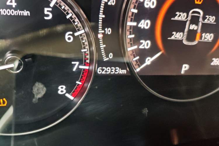 Used Mazda 3 Axela 2021 2.0L Automatic ZhiXuan Edition Odometer Close Up