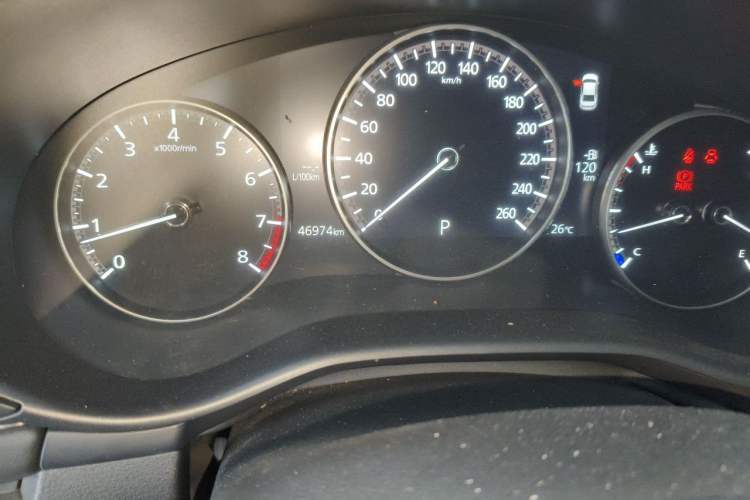 Used Mazda 3 Axela 2021 2.0L Automatic ZhiXuan Edition Odometer Close Up