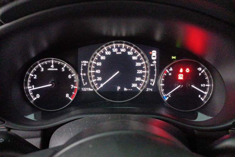 Used Mazda 3 Axela 2021 2.0L Automatic Zhiya Edition Odometer Close Up