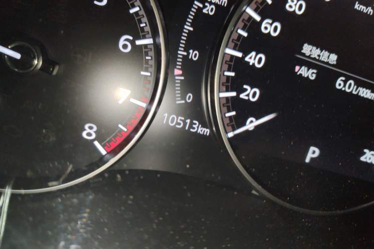 Used Mazda 3 Axela 2021 1.5L Automatic Zhiyue Edition Odometer Close Up