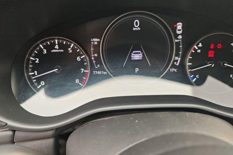 Used Mazda 3 Axela 2021 2.0L Automatic Zhiya Edition Odometer Close Up