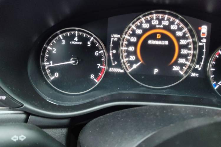 Used Mazda 3 Axela 2021 1.5L Automatic Zhiyue Edition Odometer Close Up