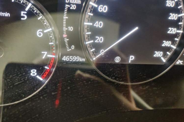 Used Mazda 3 Axela 2021 2.0L Automatic Zhiyao Edition Odometer Close Up