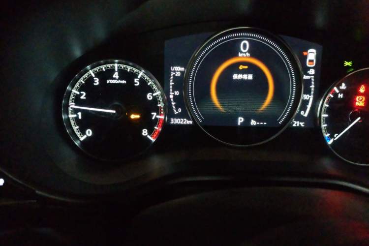 Used Mazda 3 Axela 2021 2.0L Automatic Zhiya Edition Odometer Close Up