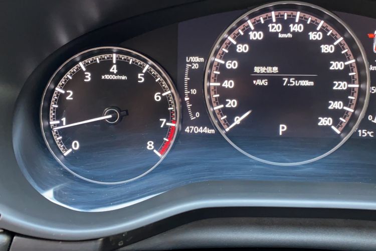 Used Mazda 3 Axela 2021 2.0L Automatic Zhiya Edition Odometer Close Up