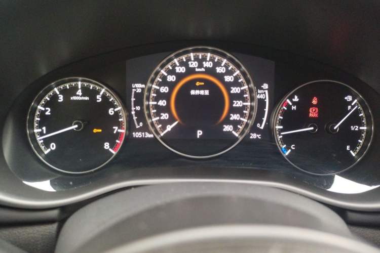 Used Mazda 3 Axela 2021 1.5L Automatic Zhiyue Edition Odometer Close Up