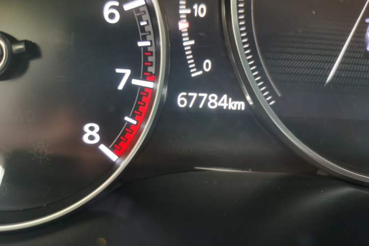 Used Mazda 3 Axela 2021 2.0L Automatic ZhiXuan Edition Odometer Close Up