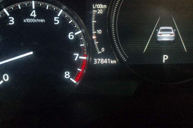 Used Mazda 3 Axela 2021 2.0L Automatic Zhiya Edition Odometer Close Up