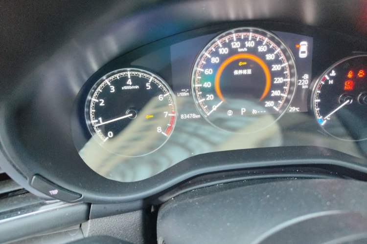 Used Mazda 3 Axela 2021 2.0L Automatic Zhiyao Edition Odometer Close Up