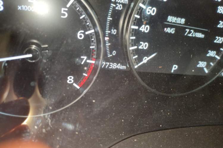 Used Mazda 3 Axela 2021 2.0L Automatic Zhiqing Edition Odometer Close Up