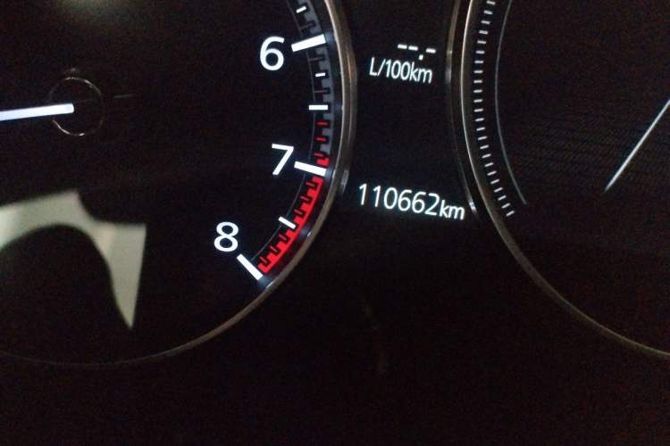 Used Mazda 3 Axela 2021 2.0L Automatic Zhiya Edition Odometer Close Up