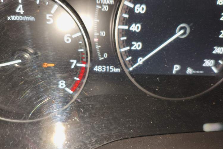 Used Mazda 3 Axela 2021 2.0L Automatic Zhiya Edition Odometer Close Up
