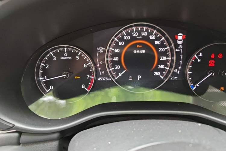 Used Mazda 3 Axela 2021 2.0L Automatic Zhi Rui Edition Odometer Close Up
