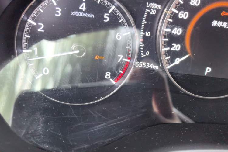 Used Mazda 3 Axela 2021 2.0L Automatic Zhiqing Edition Odometer Close Up