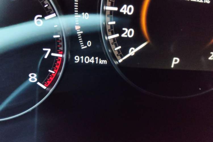 Used Mazda 3 Axela 2021 2.0L Automatic ZhiXuan Edition Odometer Close Up