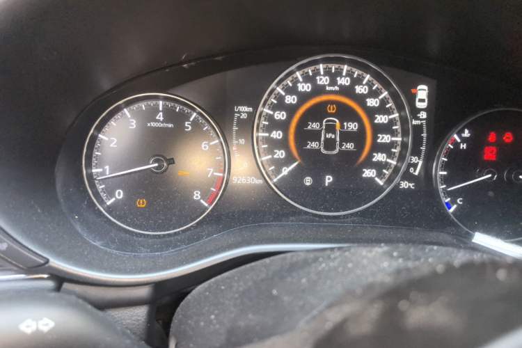 Used Mazda 3 Axela 2021 2.0L Automatic Zhiya Edition Odometer Close Up