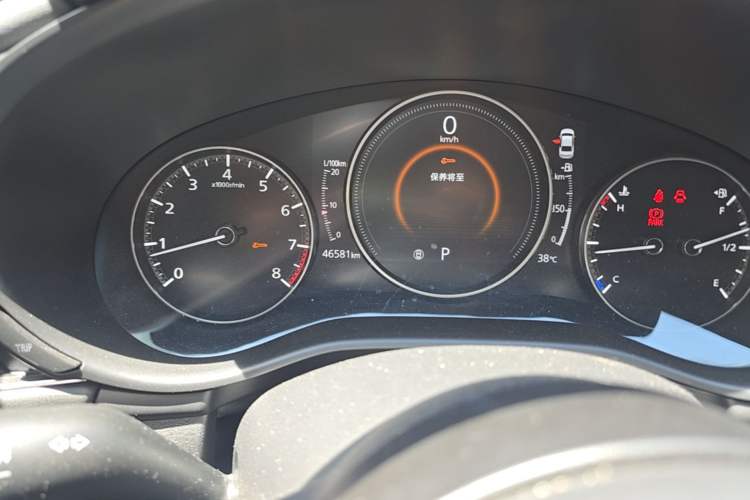Used Mazda 3 Axela 2021 2.0L Automatic Zhiyao Edition Odometer Close Up