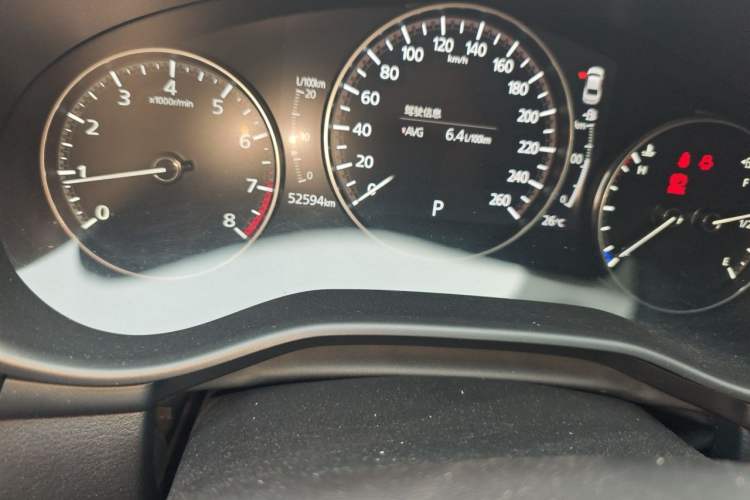 Used Mazda 3 Axela 2021 1.5L Automatic ZhiMei Edition Odometer Close Up