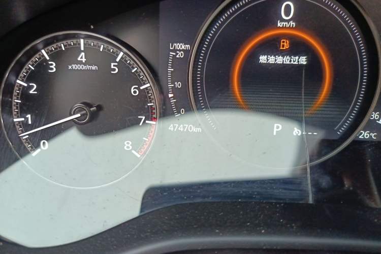 Used Mazda 3 Axela 2021 2.0L Automatic ZhiXuan Edition Odometer Close Up