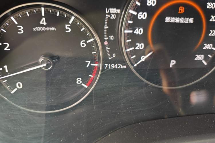 Used Mazda 3 Axela 2021 2.0L Automatic ZhiXuan Edition Odometer Close Up