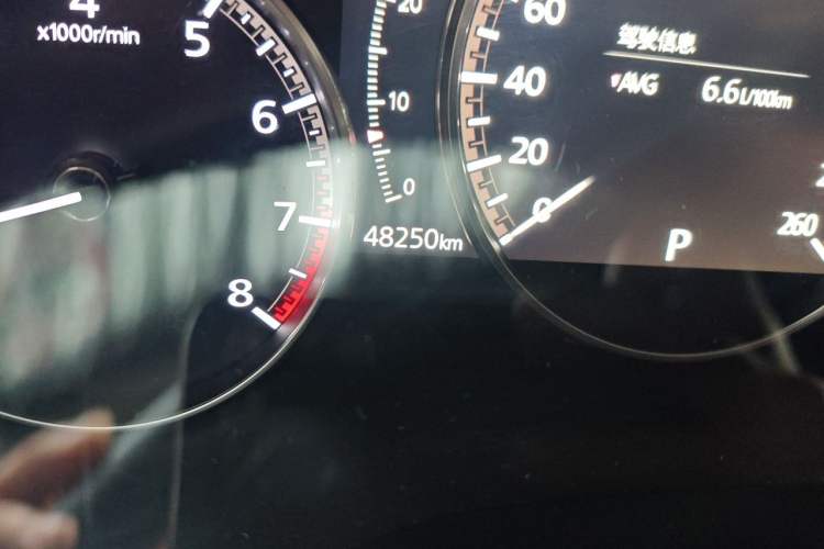 Used Mazda 3 Axela 2021 2.0L Automatic Zhiqing Edition Odometer Close Up