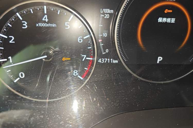 Used Mazda 3 Axela 2021 2.0L Automatic ZhiXuan Edition Odometer Close Up