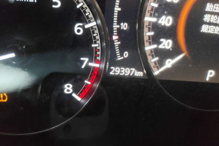 Used Mazda 3 Axela 2021 2.0L Automatic Zhiqing Edition Odometer Close Up