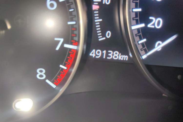 Used Mazda 3 Axela 2021 2.0L Automatic Zhiya Edition Odometer Close Up