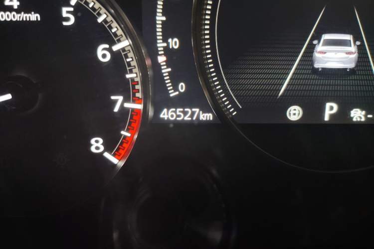 Used Mazda 3 Axela 2021 2.0L Automatic Zhi Rui Edition Odometer Close Up