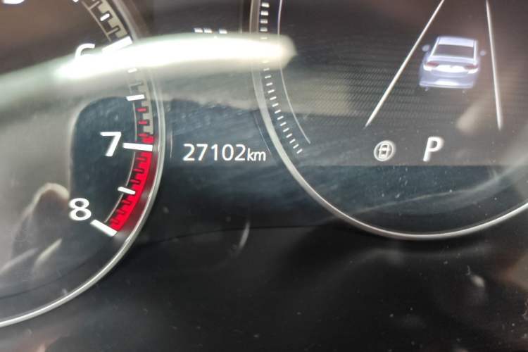 Used Mazda 3 Axela 2021 2.0L Automatic Zhiyao Edition Odometer Close Up